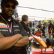 Arrows team owner Prince Malik Ado Ibrahim at the 1999 Formula 1 Australian Grand Prix at Albert Park in Melbourne.